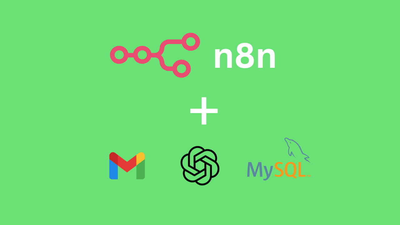 Smart Email Classification System with n8n, GPT, and MySQL project screenshot